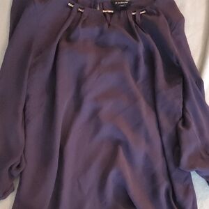 Le Chateau Deep Purple Blouse